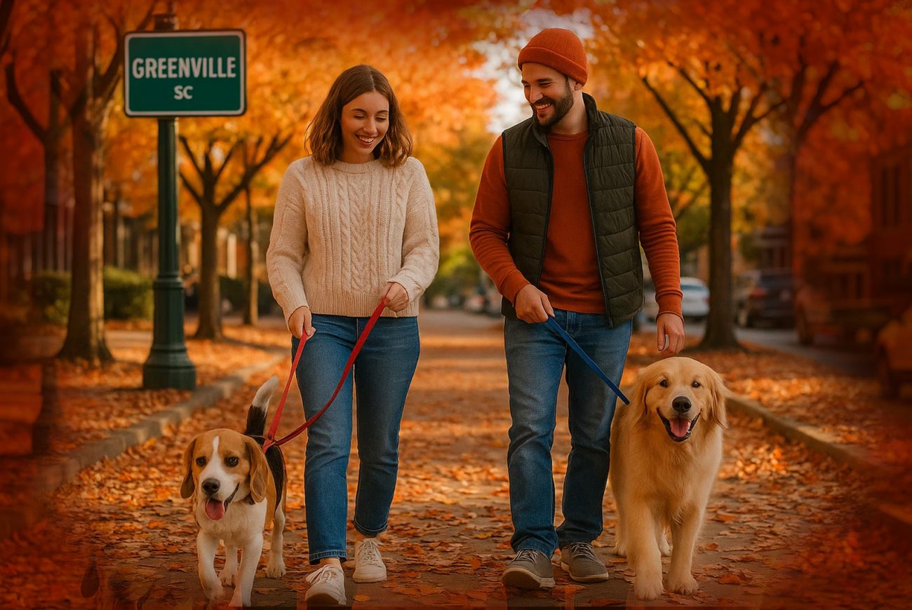 autumn in greenville